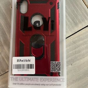 iphone XS Max- LeYi Red case New in box